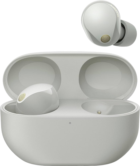 Sony True Wireless Noise Canceling Earbuds (WF-1000XM5) Silver