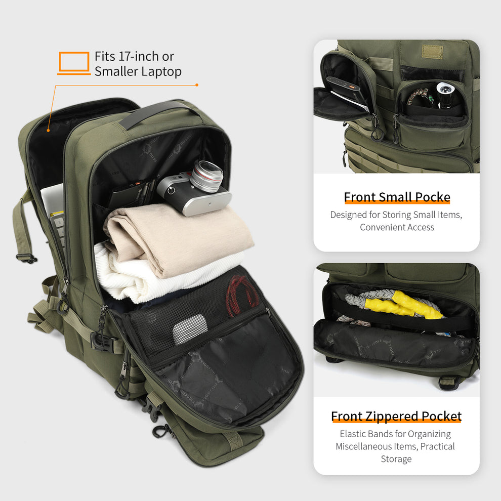 Tigernu T-B9007B Camping Bagpack - Army Green
