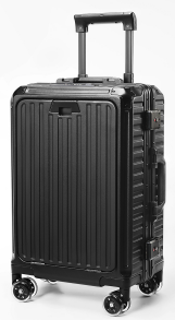 Tigernu T-N1059 Multifunctional Trolley Cabin Bag - Black