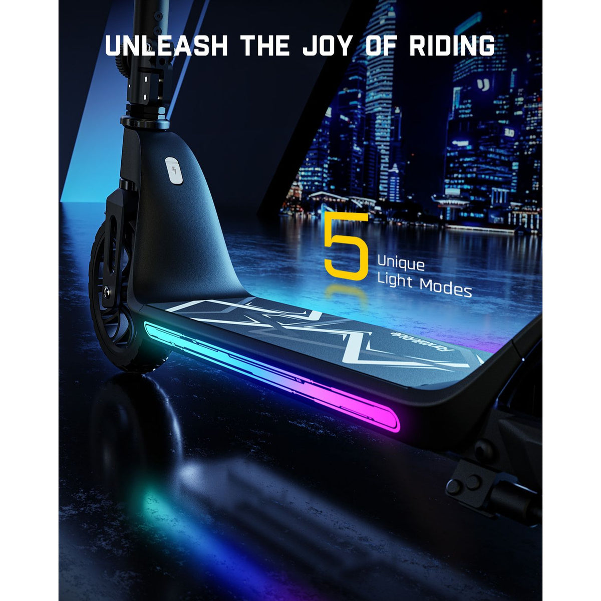 FanttikRide C10 Pro Electric Scooter for Kids - Black