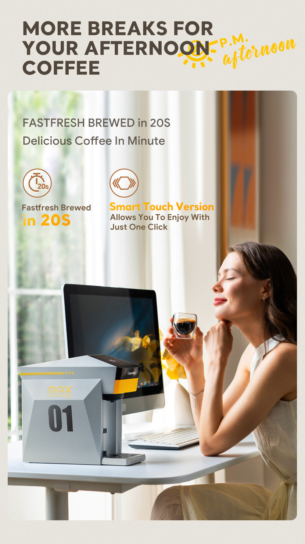 iCafilas Capadeli MAX 4-in-1 Multiple Coffee Maker - Grey