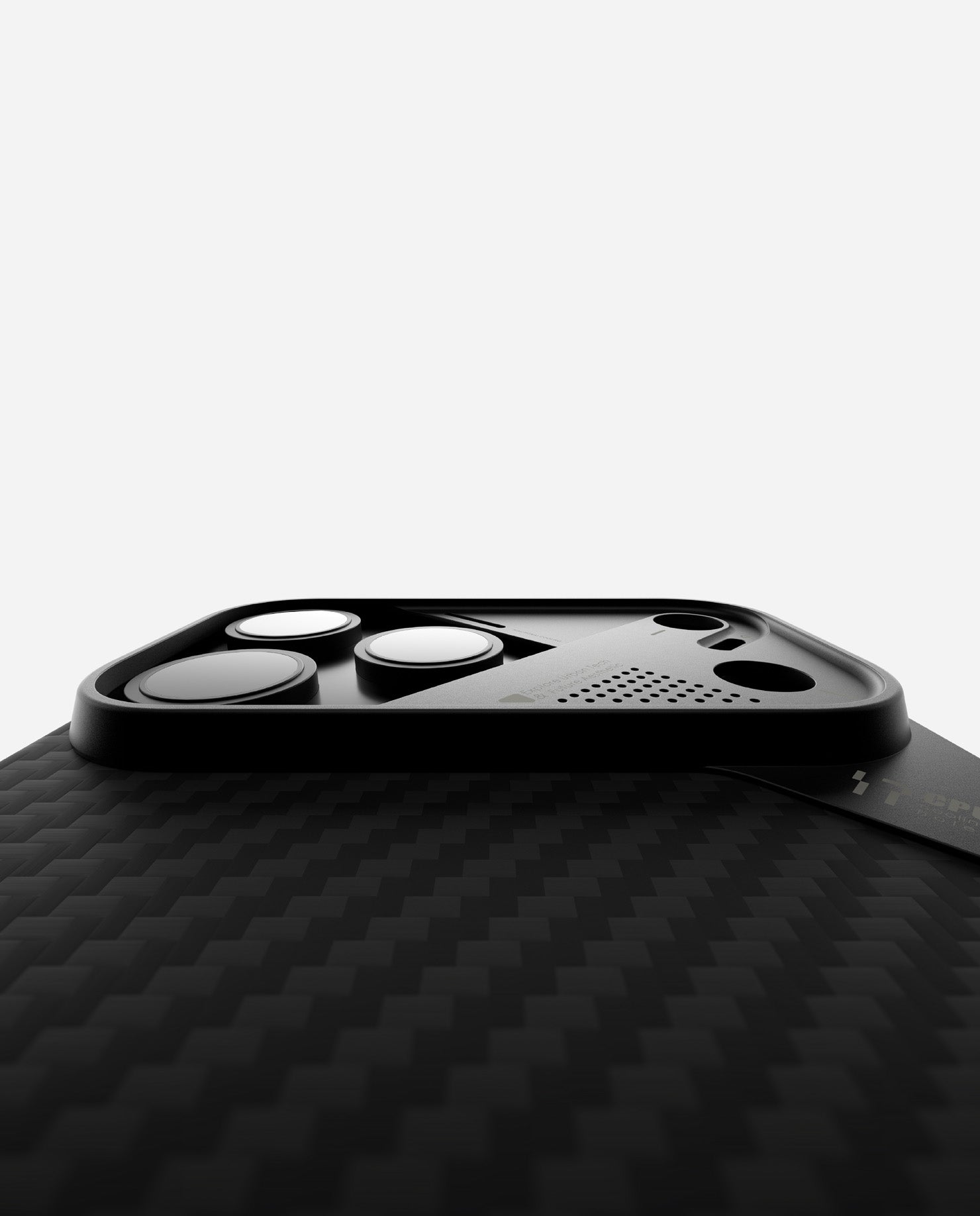 AULUMU A17 Aramid Fiber Case for iPhone 17 Pro - Black