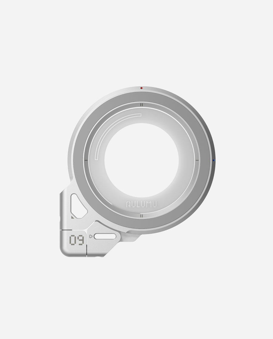 AULUMU G09 Infinite 360° MagSafe Stand | 3-Axis Rotation - Silver