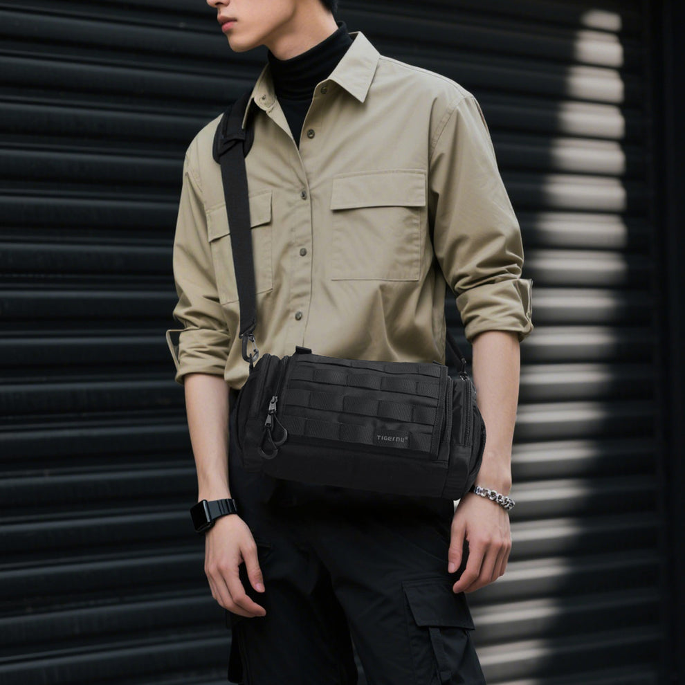 Tigernu T-S81169 7L Sports Duffle Bag -Black