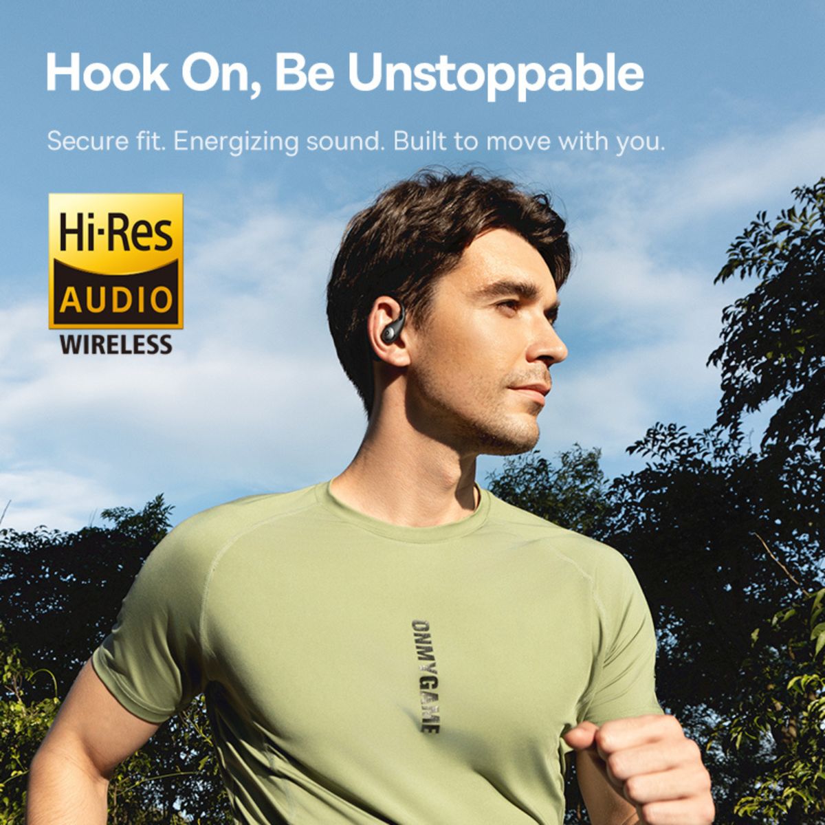 Baseus Eli Sport 2 Open-Ear True Wireless Earbuds - Cosmic Black