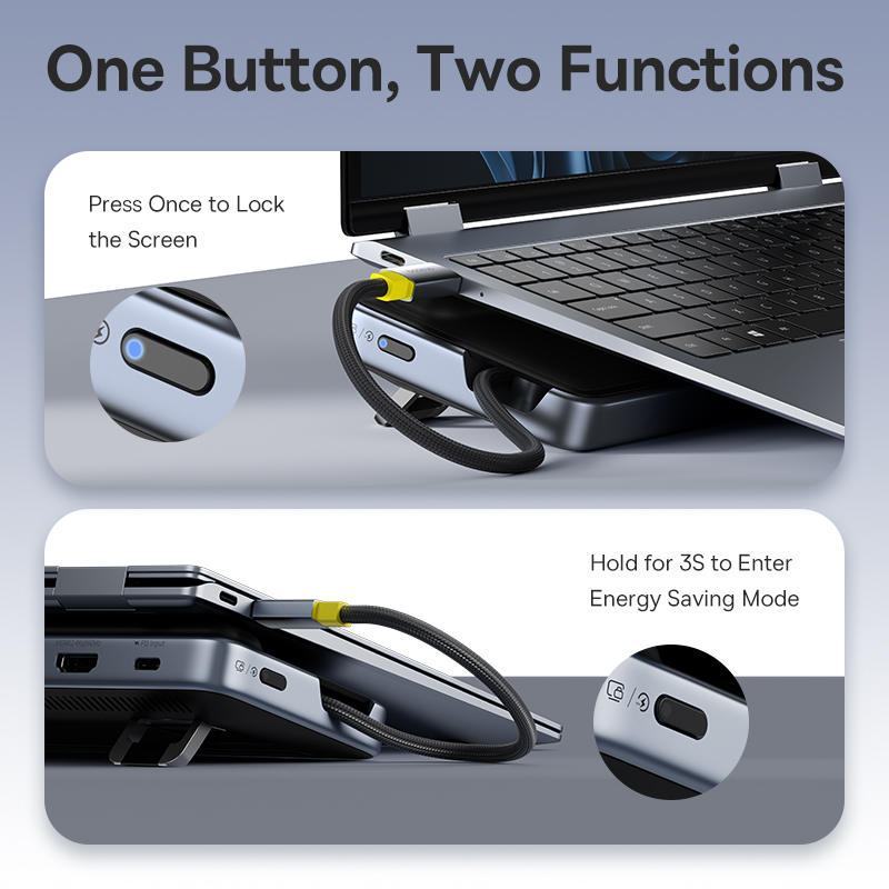 Baseus EliteJoy EH3 12-in-1 HUB - Space Grey