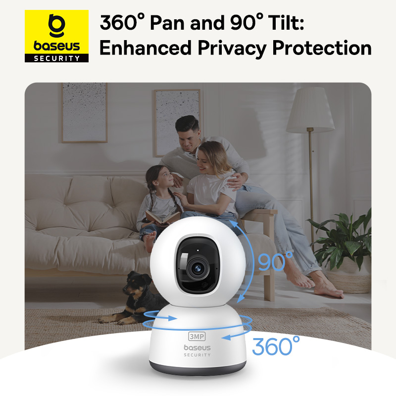 Baseus Security P1 Lite Indoor Camera 2K - White