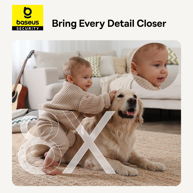 Baseus Security P1 Lite Indoor Camera 2K - White