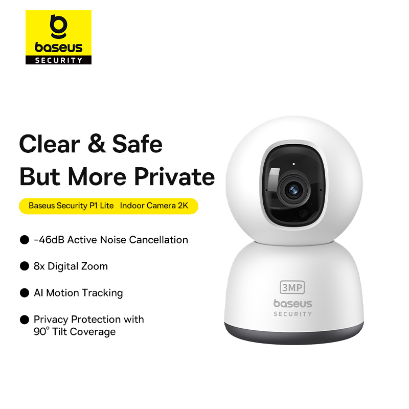 Baseus Security P1 Lite Indoor Camera 2K - White