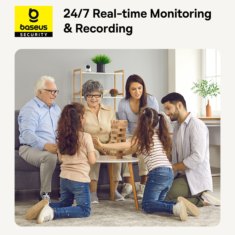 Baseus Security P1 Pro Indoor Camera 3K - White