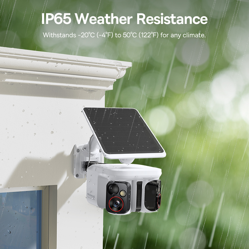 Baseus Security X1 Pro Outdoor Dual Camera 4K - White