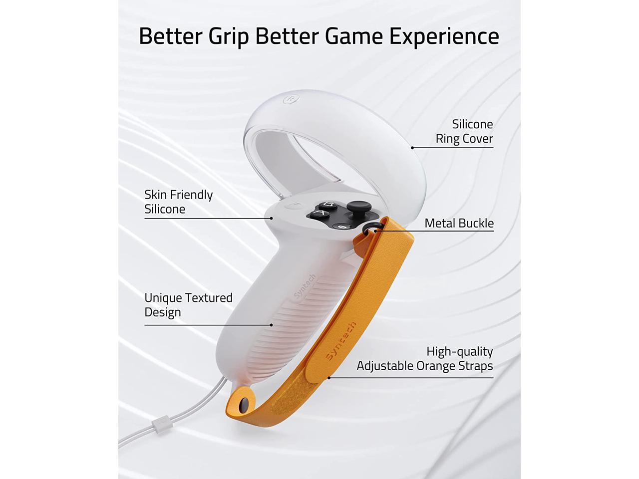 Syntech Touch Controller Grips Cover Compatible with Meta/Oculus Quest 2
