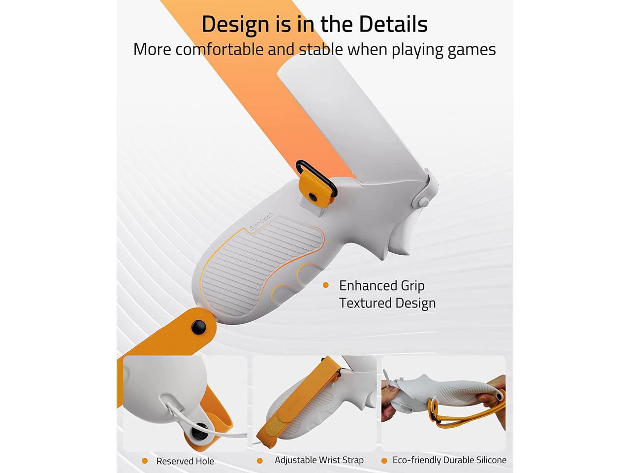 Syntech Touch Controller Grips Cover Compatible with Meta/Oculus Quest 2
