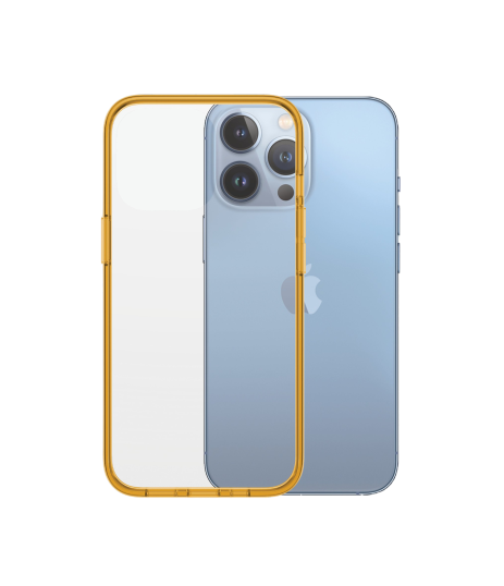 PanzerGlass ClearCase for Apple iPhone 13 Pro Max Tangerine AB - 0343
