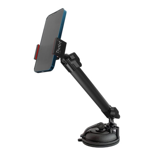 Thabt Suction Cup Glass Mount (With Adjustable Spring Holder)