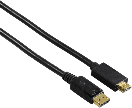 Hama 122214 Displayport Adapter Cable For HDMI Ultra HD 1.80m