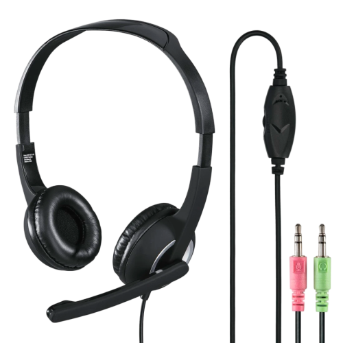 Hama HS-P150 PC Office Headset 3.5 mm - Black