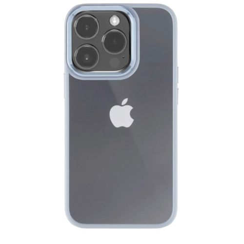 Hama Cam Protect Mobile Case -IPhone 15 Pro - Blue/Transparent