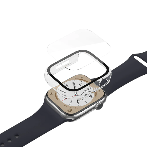 Amazing Thing Apple Watch Series 8 Marsix Bumper W/ Glass 41mm Transparent