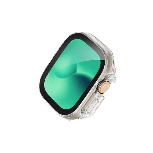 Amazing Thing Apple Watch Ultra Marsix Pro Bumper W/ Glass 49mm Transparent