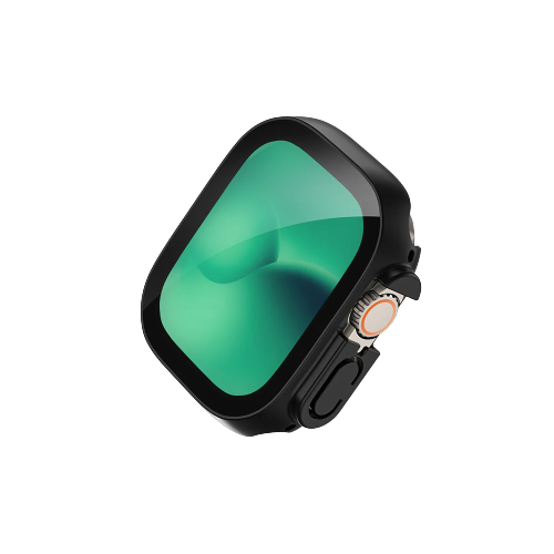 Amazing Thing Apple Watch Ultra Marsix Pro Bumper W/ Glass 49mm Black