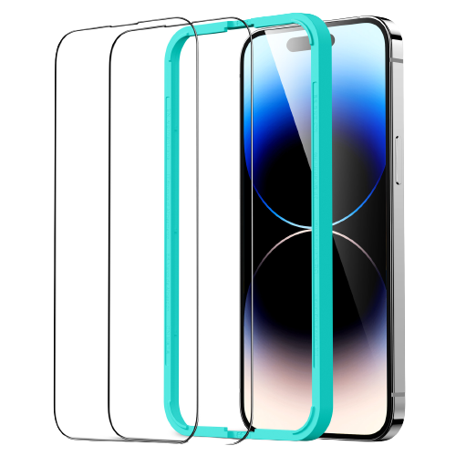 ESR iPhone 14 Pro Armorite edge to edge Tempered Glass Screen Protector 2Pack