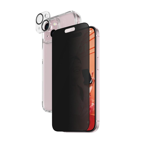 PanzerGlass iPhone 15 6.1" - 360 Bundle with D3O - Privacy