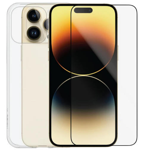 Smartix Premium Protector +Case for iPhone 14 ProMax ( Bundle)