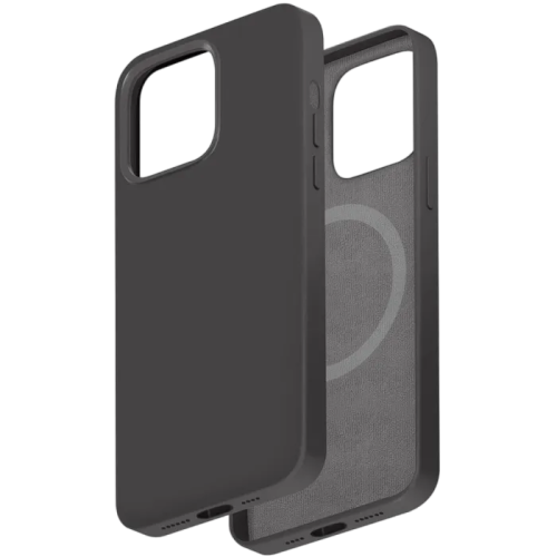 Smartix Premium Silicone Magnetic Case for iPhone 14 ProMax Black 