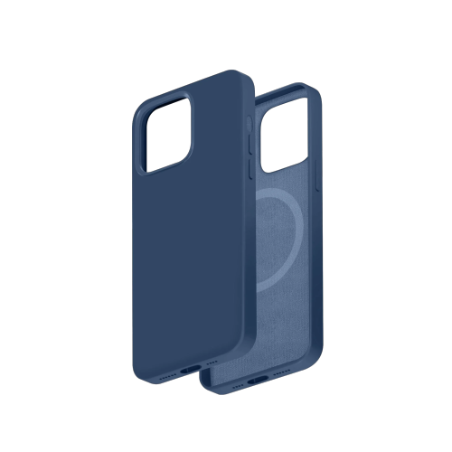 Smartix Premium Silicone Magnetic Case for iPhone 14 Pro Max Blue