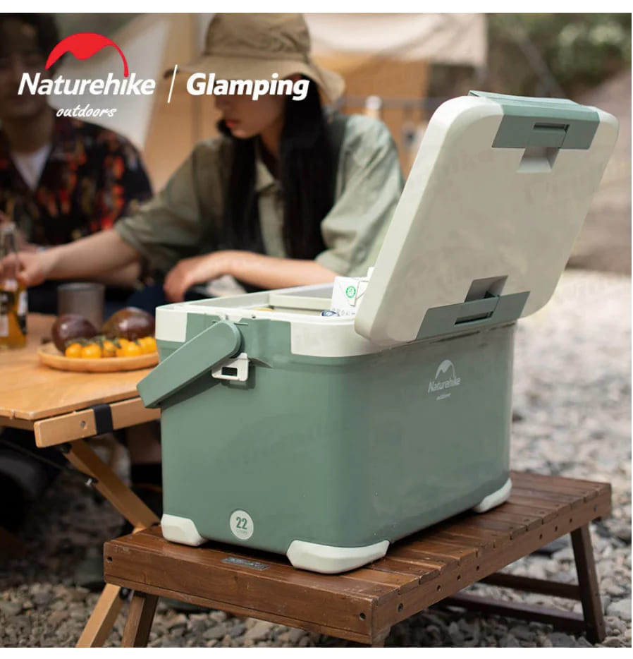 Naturehike PP cooler box 22L - Green