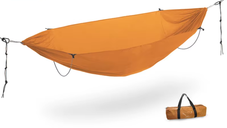 Naturehike DC-C05-Flyingboat Curved Rod Anti-Rollover Hammock Double - Orange