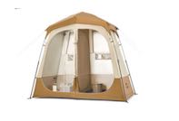 Naturehike Wet and dry separation shower tent - Brown