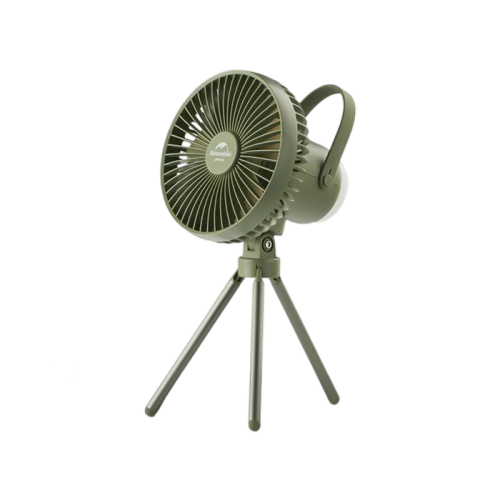 Naturehike camping fan with magnetic lamp - Forest Green