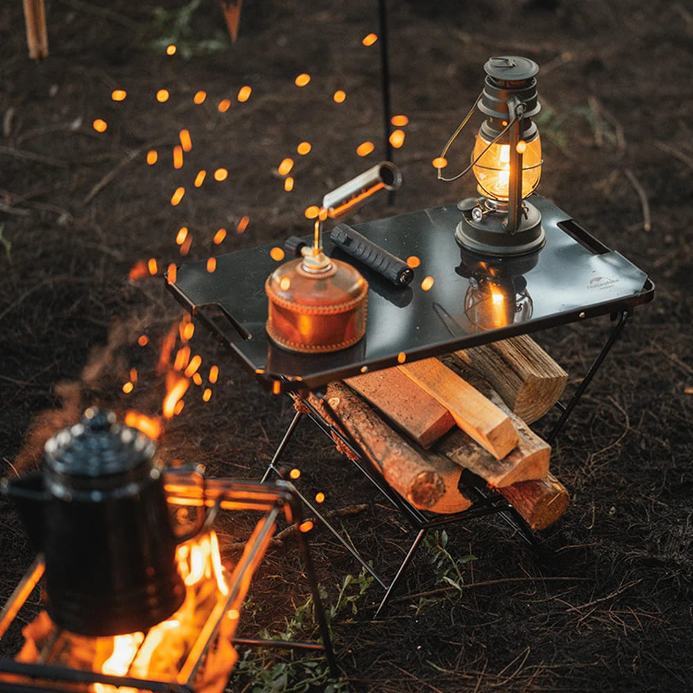 Naturehike Fireside firewood table - Black