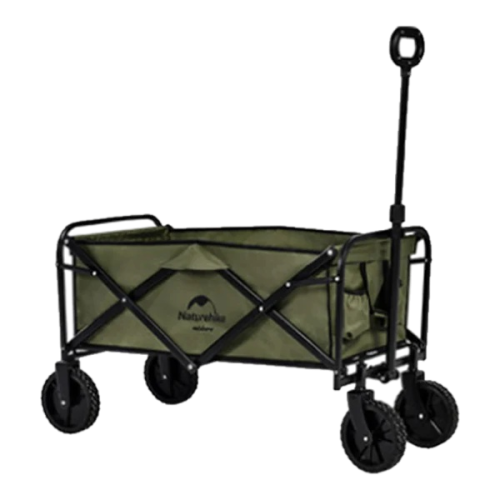 Naturehike (light) folding trolley - Army Green