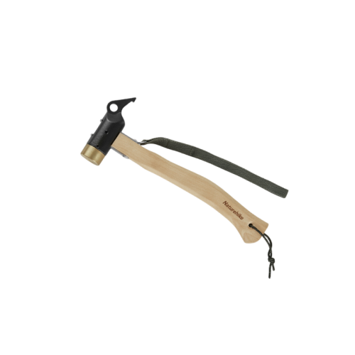 Naturehike Camping hammer with solid wood handle - Wood