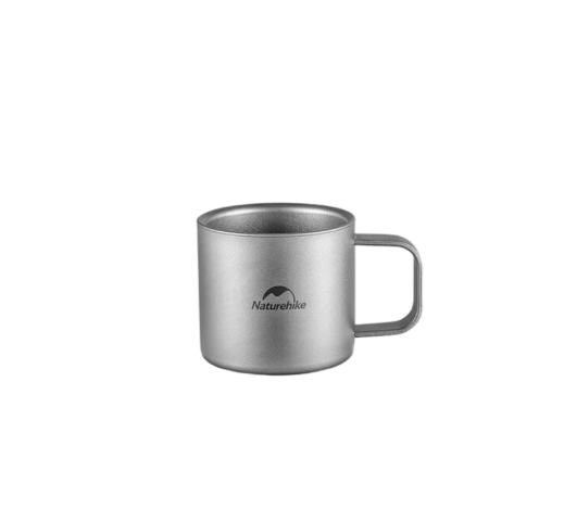 Naturehike Titanium Double Layer Mug 120ml - Titanium