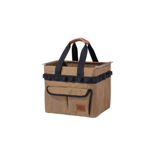 Naturehike Oxford Cloth Folding Storage basket - Khaki