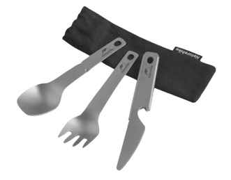 Naturehike Titanium Cutlery Set - (Fork,Spoon , Knife and Bottle Opener)