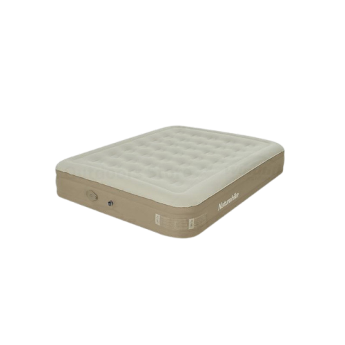 Naturehike C20 inflatable mattress built-in pump Double - Light Brown