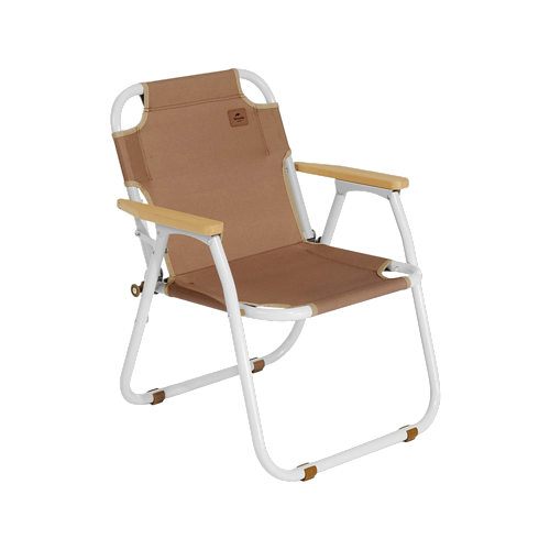 Naturehike TO04 Outdoor Aluminum Tube Square Chair Brown