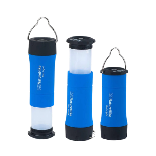 Naturehike Tent camp lamp with three lights - Blue