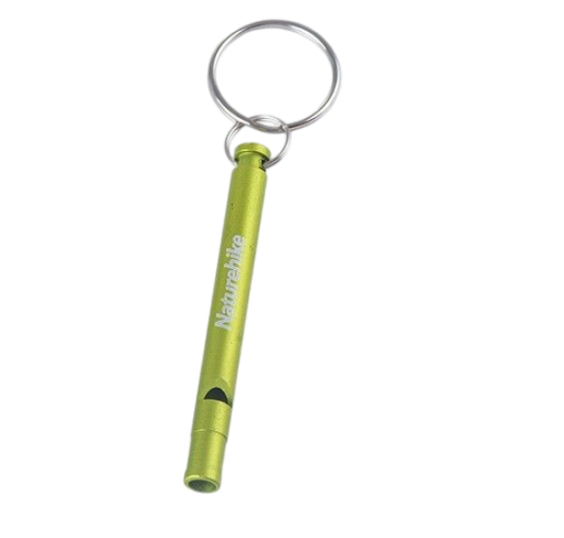 Naturehike Emergency whistle Superlight long section - Green Long