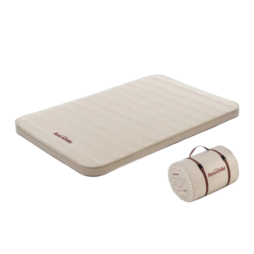 Naturehike C10 Self-Inflating Sponge Air Cushion - Almond yellow Double (200*132*10)