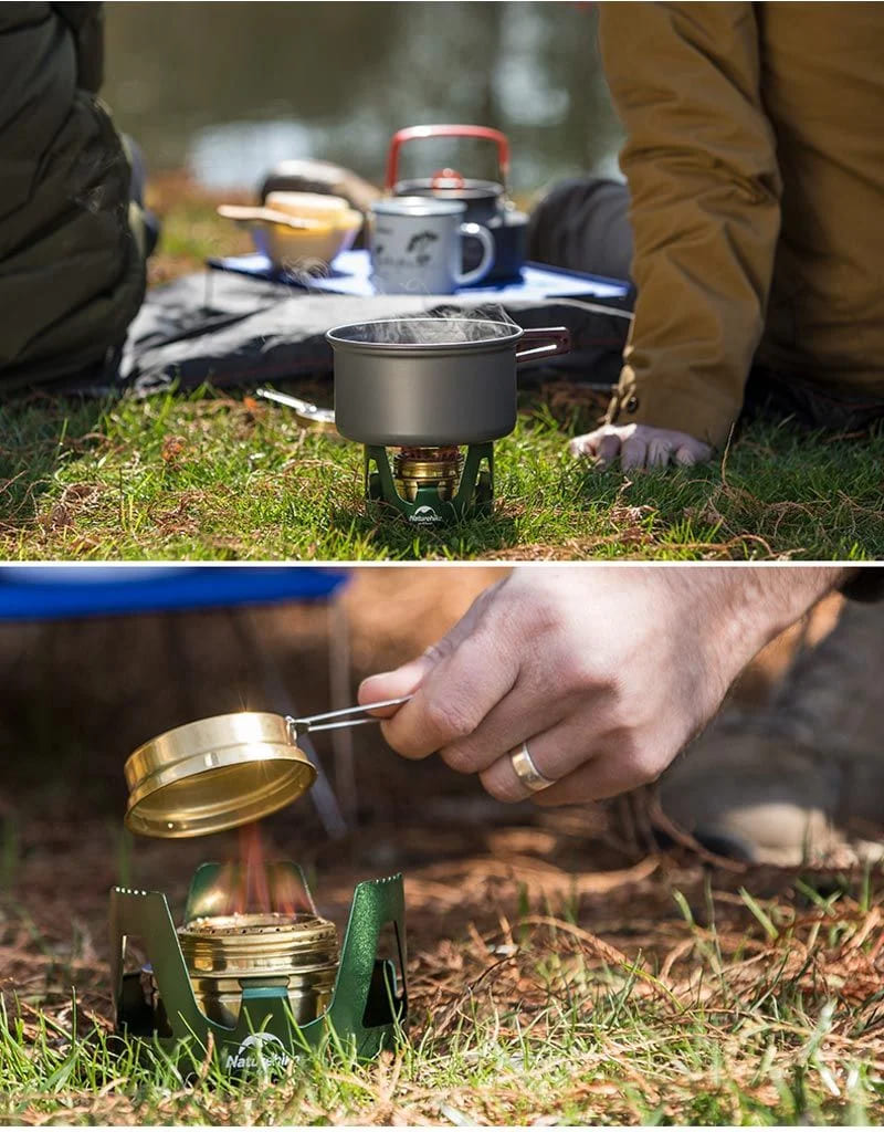 Naturehike LT01 Convenient alcohol stove - Green