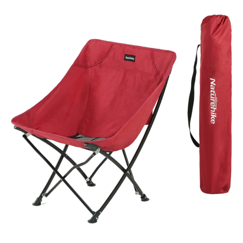 Naturehike YL04 moon Folding Chair-18HWJJ - Red