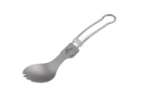 Naturehike Titanium Alloy Outdoor Travel Folding Tableware - Fork&Spoon
