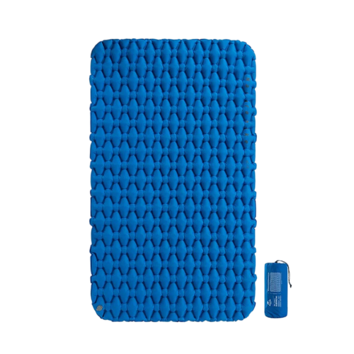 Naturehike FC-11 Double Sleeping Pad With Inflatable Bag - Blue (200*120*6.5)