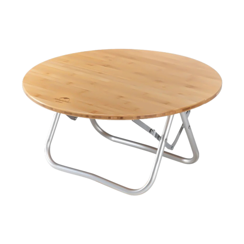 Naturehike foldable bamboo round table - Wood